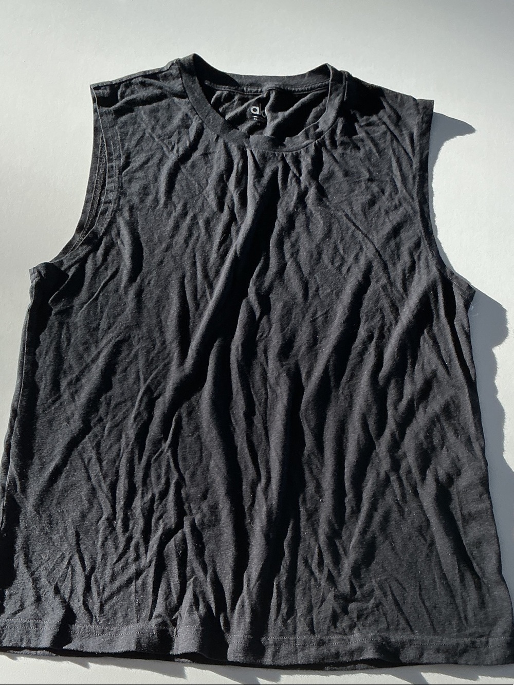 ALO Yoga Men's Black Sleeveless Muscle Tank
